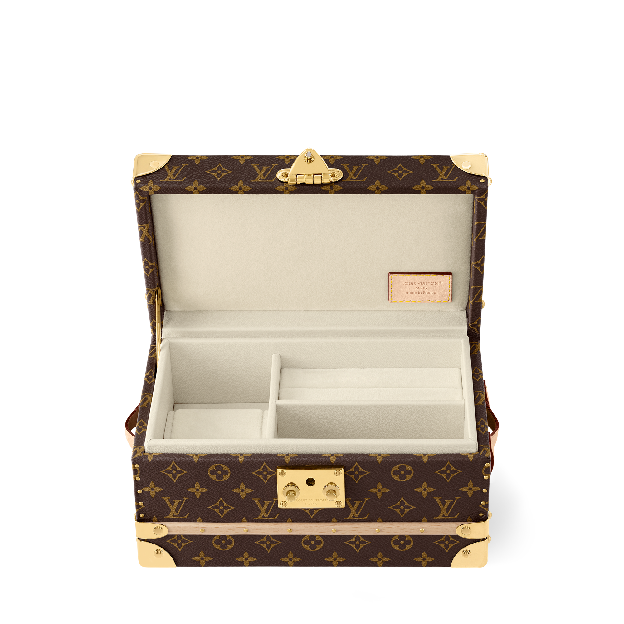 Mini Malle Bijoux Jewellery Box - Luxury Monogram Canvas Brown